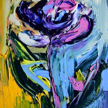 Peinture intitulée "Blooming spring" par Ihor Melnyk, Œuvre d'art originale, Huile