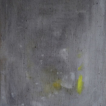 Peinture intitulée "Silver square" par Ihor Melnyk, Œuvre d'art originale, Huile