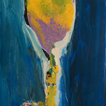 Painting titled "Tulip" by Ihor Melnyk, Original Artwork, Oil