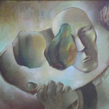 Ζωγραφική με τίτλο "Dedicated to Oleg T…" από Игорь Карачевский, Αυθεντικά έργα τέχνης, Λάδι