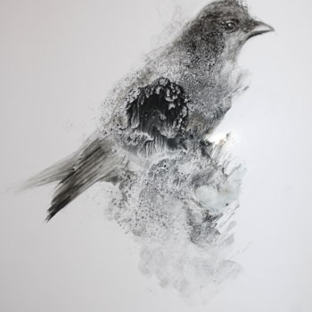 图画 标题为“little bird” 由Inna Komarova, 原创艺术品, 其他