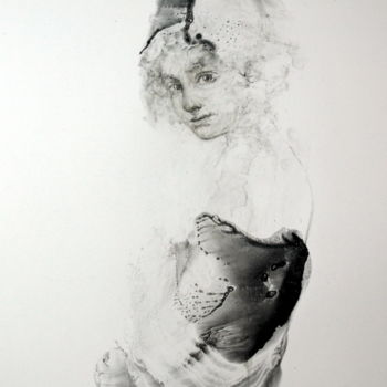 Drawing titled "Emma" by Inna Komarova, Original Artwork, Other