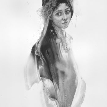 Рисунок под названием "Pauline" - Inna Komarova, Подлинное произведение искусства, Другой