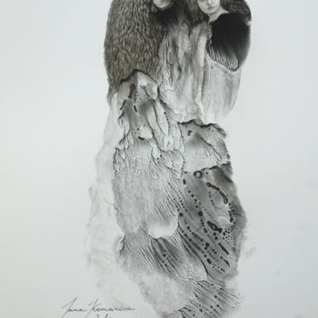 Drawing titled "Humility" by Inna Komarova, Original Artwork, Other