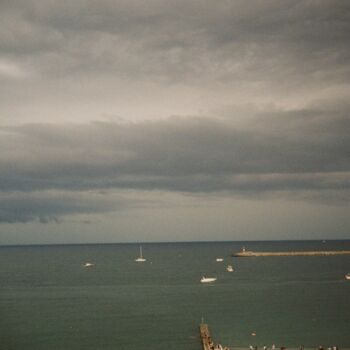 Fotografia intitolato "Сочи. Море." da Ilia Kuznetsov, Opera d'arte originale, fotografia a pellicola