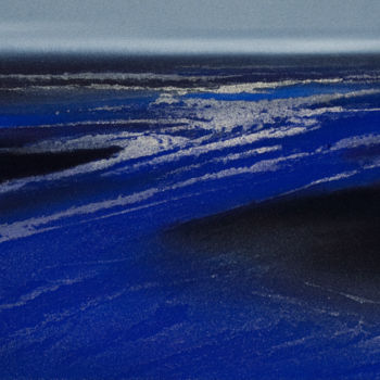 Pintura titulada "Senderos en el Agua…" por Ildefonso Aguilar, Obra de arte original, Pigmentos