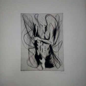 Incisioni, stampe intitolato "Non si può descrive…" da Ilenia Errico, Opera d'arte originale, incisione