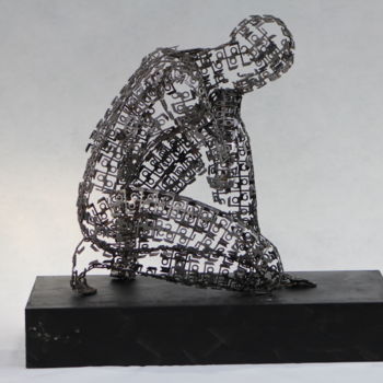 Skulptur mit dem Titel "img-1565.jpg" von Sheydayev, Original-Kunstwerk, Metalle