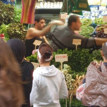 摄影 标题为“market , telaviv” 由Ilgvars Zalans, 原创艺术品