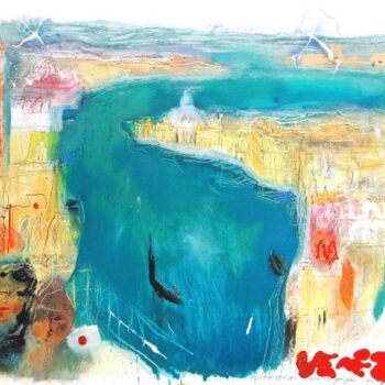 Painting titled "venezia" by Ilgvars Zalans, Original Artwork