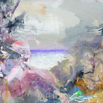 Картина под названием "seasidestories009" - Ilgvars Zalans, Подлинное произведение искусства, Масло Установлен на Деревянная…