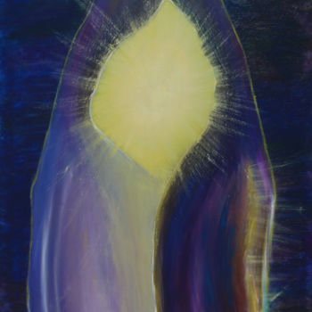 Картина под названием "The Monk, Series 2" - Ilia Torbin, Подлинное произведение искусства, Масло