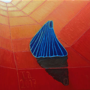 Картина под названием "The Monk, Series 10" - Ilia Torbin, Подлинное произведение искусства, Масло
