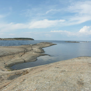 摄影 标题为“Rocky Coastline in…” 由Ilkka Porkka, 原创艺术品