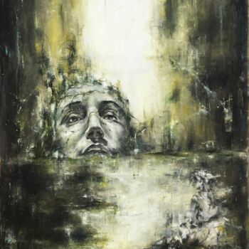 Pittura intitolato "Sacred place" da Ilya Nimo, Opera d'arte originale, Olio