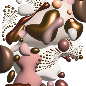 Цифровое искусство под названием "Aries 24" - Ilona Matushkova, Подлинное произведение искусства, 3D моделирование