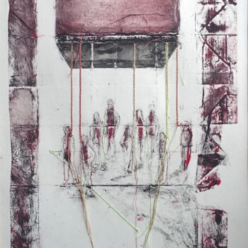 Εκτυπώσεις & Χαρακτικά με τίτλο "Free Mind 4" από Ilse Joris, Αυθεντικά έργα τέχνης, Etching