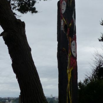 제목이 "N°1 12 /  Serie fem…"인 조형물 Jeanne Le Guen로, 원작, 나무