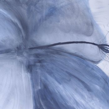 Pintura titulada "Dispositon in blue" por Iluvar, Obra de arte original, Oleo