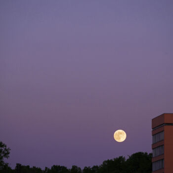 Fotografia zatytułowany „Moon Song #1” autorstwa Илья Михэй, Oryginalna praca, Fotografia nie manipulowana