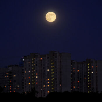 Φωτογραφία με τίτλο "Moon Song #2" από Илья Михэй, Αυθεντικά έργα τέχνης, Ψηφιακή φωτογραφία