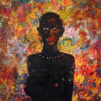 Malerei mit dem Titel "Africa" von Ilya Yarovoy, Original-Kunstwerk, Öl