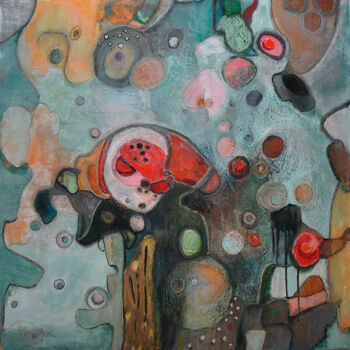 제목이 "Des-dur"인 미술작품 Ekaterina Korchagina로, 원작, 파스텔 목재 패널에 장착됨