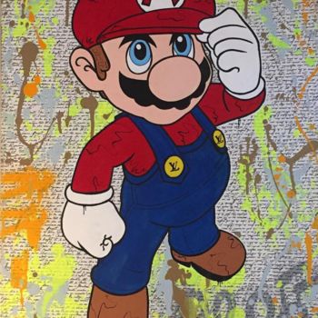 Painting titled "Mario LV" by Arpe, Original Artwork