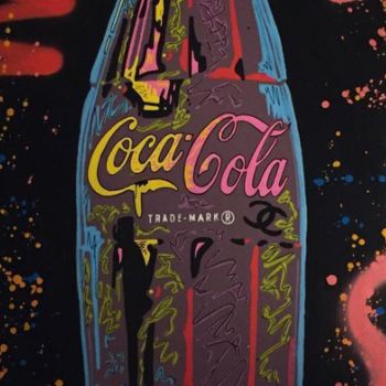 Painting titled "POP COLA" by Arpe, Original Artwork