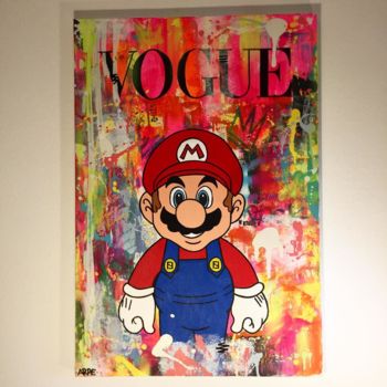 Painting titled "VOGUE COMICS" by Arpe, Original Artwork