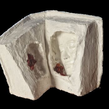 Escultura titulada "Petali" por Michele Imperiale, Obra de arte original, Yeso