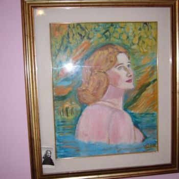 Pittura intitolato "maria" da Vincent, Opera d'arte originale