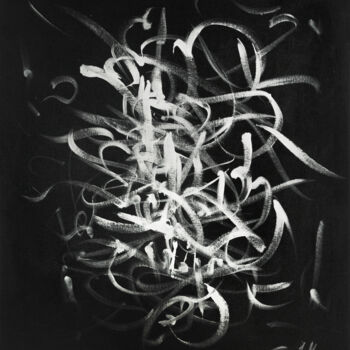 Peinture intitulée "Callygraphy III.jpg" par Ina Melnik, Œuvre d'art originale, Acrylique