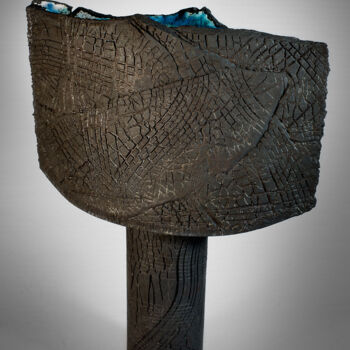 Sculpture titled "Terrae" by Iñaki San, Original Artwork, Ceramics
