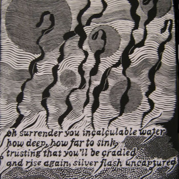 Rysunek zatytułowany „Oh surrender” autorstwa Inara Cedrins, Oryginalna praca