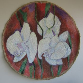 "Orchids" başlıklı Tablo Inara Cedrins tarafından, Orijinal sanat