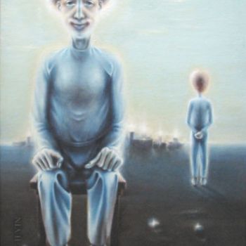 Картина под названием "Переселение душ" - Алексей Ильин, Подлинное произведение искусства, Другой