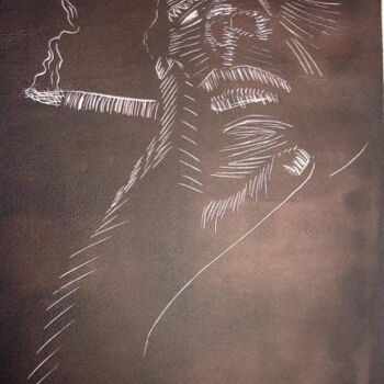 "Muerte disfrazada d…" başlıklı Tablo Indhira Pintora tarafından, Orijinal sanat