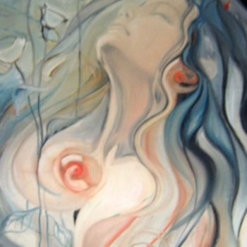 Pintura titulada "Flying in Ecstasy" por Inés Honfi, Obra de arte original