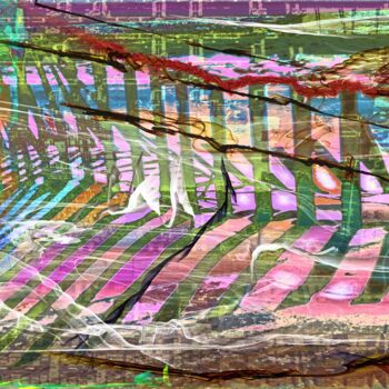 Digitale Kunst mit dem Titel "Morning at the balt…" von Infinitelightsight, Original-Kunstwerk, Digitale Malerei