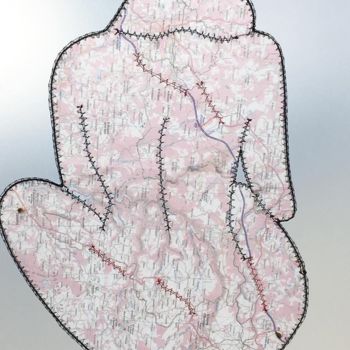 "Cicatrices" başlıklı Tekstil Sanatı Stéphanie Salinères tarafından, Orijinal sanat