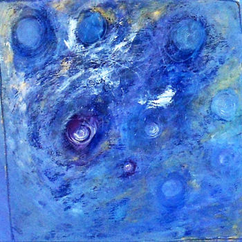 Pittura intitolato "Universe" da Maja Šmid, Opera d'arte originale, Acrilico
