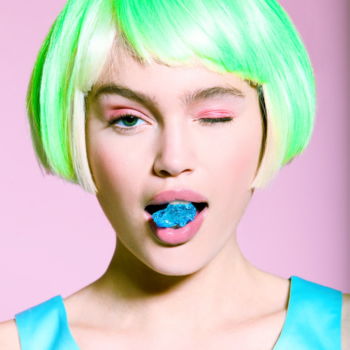 Photographie intitulée "Candy Warhol By TOM…" par Tomaas, Œuvre d'art originale, Photographie numérique