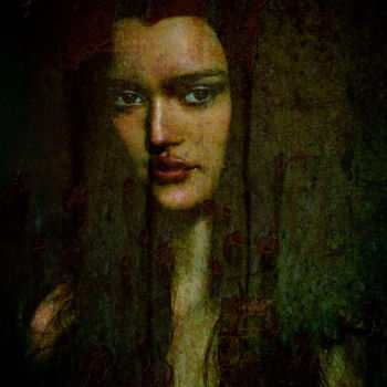 Photographie intitulée "Playing Mona Lisa B…" par Tomaas, Œuvre d'art originale, Photographie numérique