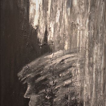 Painting titled "Depressor" by Beatrice Roman, Original Artwork, Acrylic