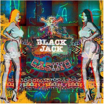 Fotografia intitolato "BLACK JACK MAGIC" da Stefan Neubauer, Opera d'arte originale, Fotografia manipolata