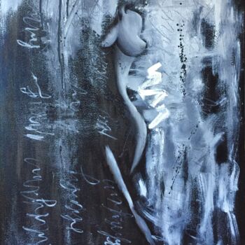 Картина под названием "Искушение" - Inga Kniazieva, Подлинное произведение искусства, Масло