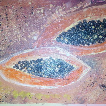 Картина под названием "Яркость" - Инга Курганская, Подлинное произведение искусства, Акрил