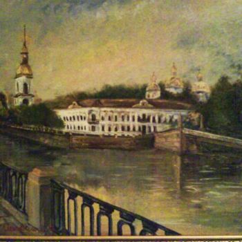 Painting titled "Санкт-Петербург. Кр…" by Inga Matviiko, Original Artwork