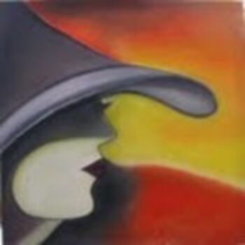 Painting titled "im schatten" by Ingemalt, Original Artwork, Oil